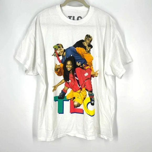 TLC Graphic Band Tee Short Sleeve T-Shirt Women's Size XL NWOT - Picture 7 of 7